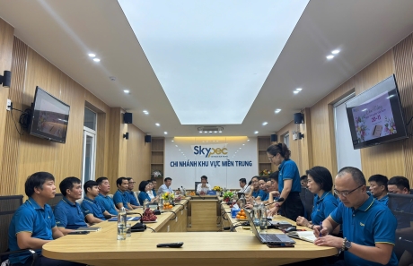 CHI NHÁNH SKYPEC KHU VỰC MIỀN TRUNG ĐẨY MẠNH ĐÀO TẠO NỘI BỘ, NÂNG CAO CHẤT LƯỢNG NGUỒN NHÂN LỰC NĂM 2025